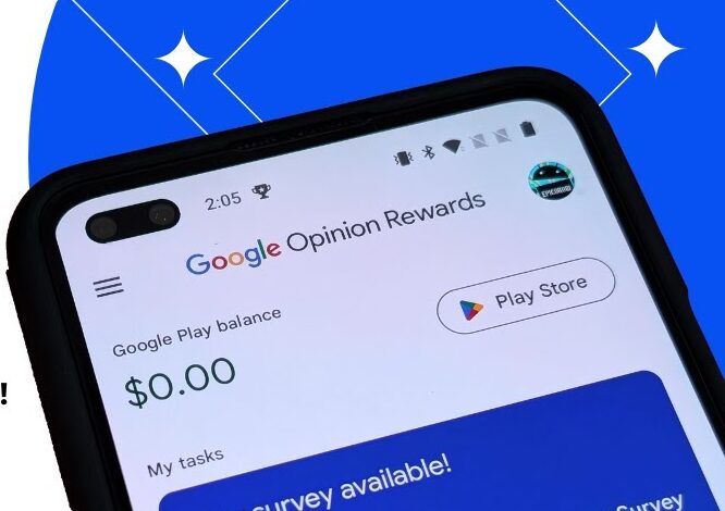 Google Opinion Rewards